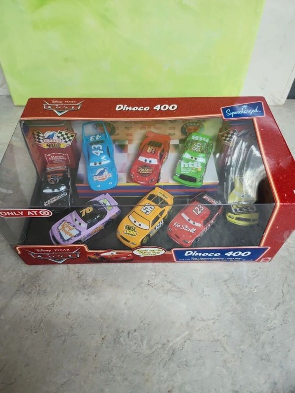 Pixar Disney Cars made for Taget special collectors set
